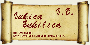 Vukica Bukilica vizit kartica
